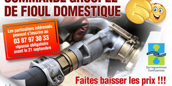 COMMANDE GROUPÉE DE FIOUL DOMESTIQUE COMMANDE GROUPÉE DE FIOUL DOMESTIQUE