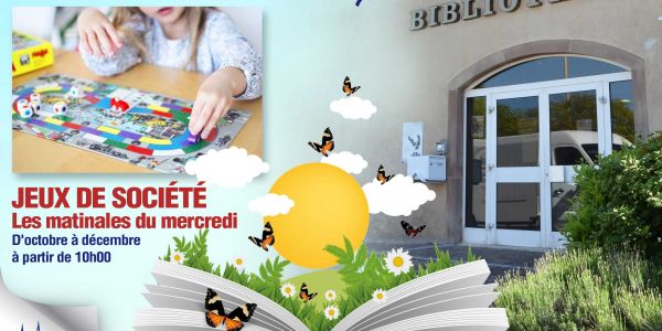 Animations "jeux de société " à la bibliothèque Animations "jeux de société " à la bibliothèque