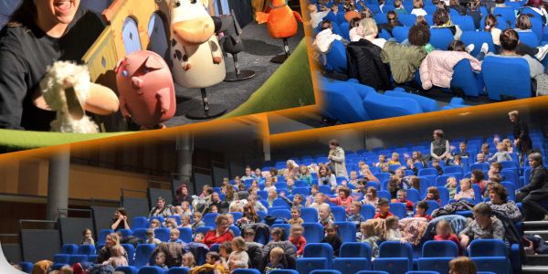 Les enfants des maternelles au spectacle… Les enfants des maternelles au spectacle…