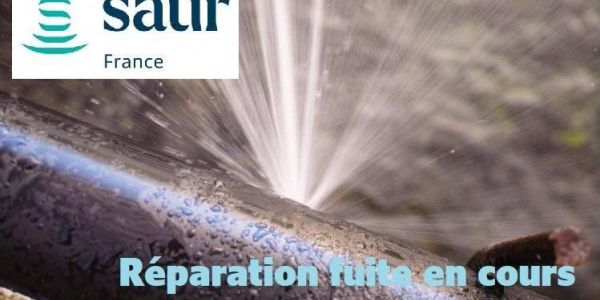 Fuite d'eau à Salzbronn Fuite d'eau à Salzbronn