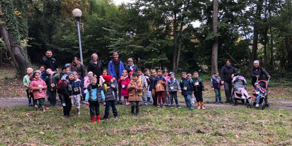“Classe du dehors” pour les grandes sections de la maternelle Robert Schuman “Classe du dehors” pour les grandes sections de la maternelle Robert Schuman