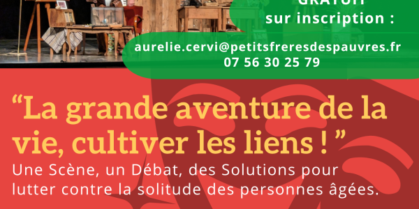 Théâtre débat pour lutter contre l'isolement des personnes âgée