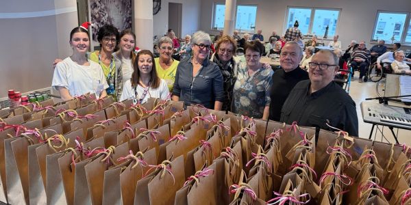 Un Noël plein de douceur à l’Ehpad Saint-Joseph