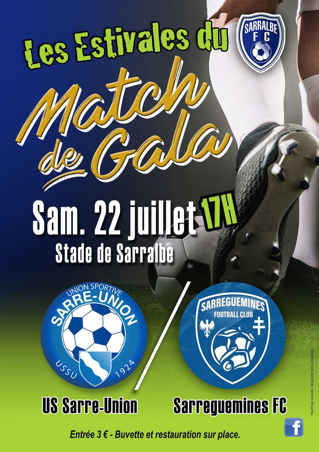 Match de Gala au FC Sarralbe