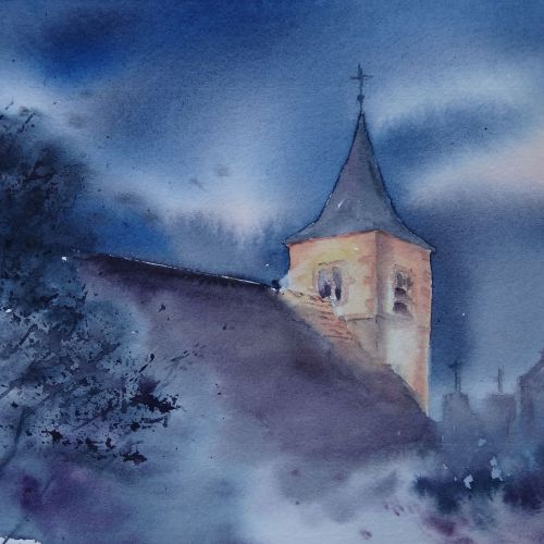 Exposition : Les aquarelles de Marie-Anne HÈME