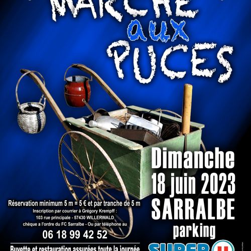 Marché aux puces du FC Sarralbe