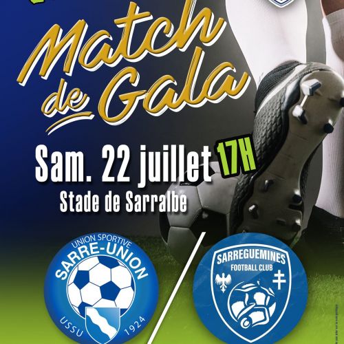 Match de Gala au FC Sarralbe