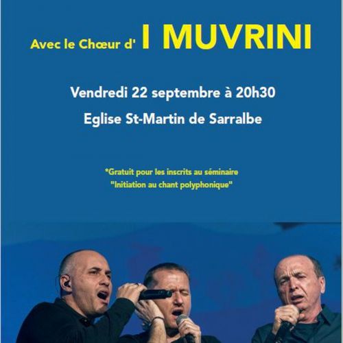 CONCERT AVEC LE CHOEUR D'I MUVRINI