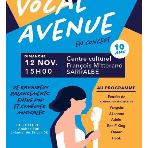 Vocal' Avenue en concert à Sarralbe