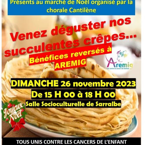 Apres-midi Crêpes & Marché de Noël