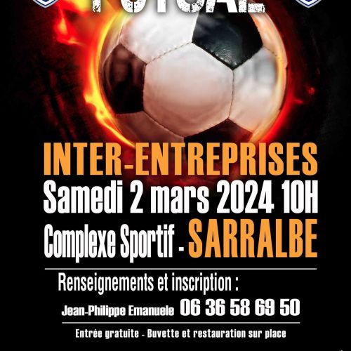Tournoi de futsal inter-entreprise
