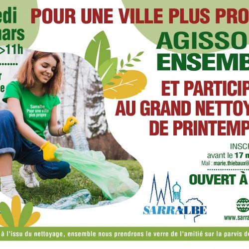 Nettoyage de Printemps