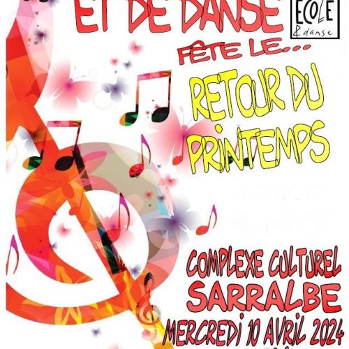 Concert de printemps de École de Musique et de Danse de Sarralbe