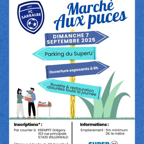 Marché aux Puces du FC Sarralbe