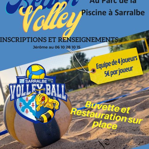 Tournoi Beach Volley