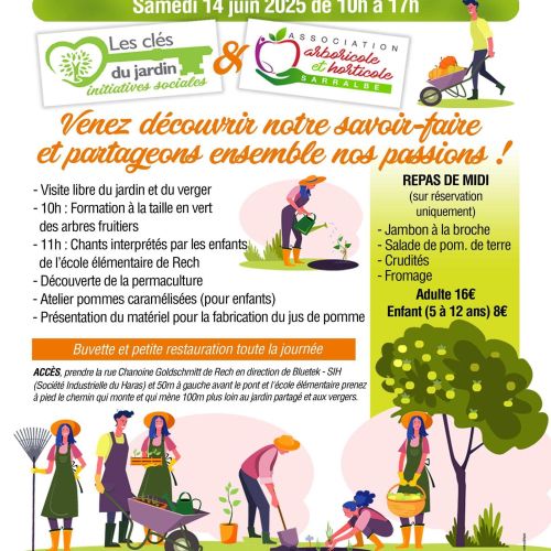 Portes Ouvertes aux Clés du Jardin et au Verger des Arboriculteurs