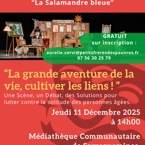 Théâtre débat pour lutter contre l'isolement des personnes âgées