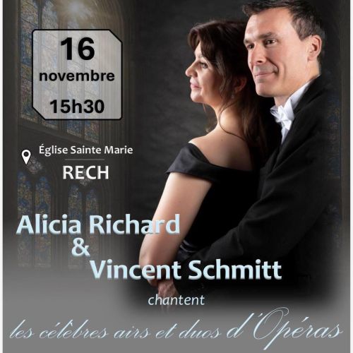 Concert lyrique à l’église de Rech