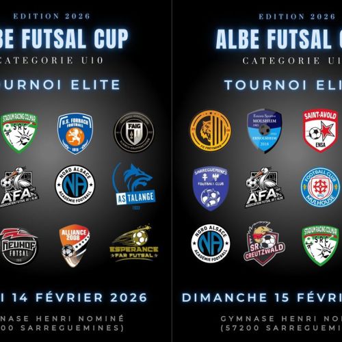 1ère édition de l’Albe Futsal Cup U10 & U11