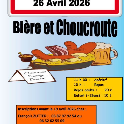 Fête de la bière et de la choucroute