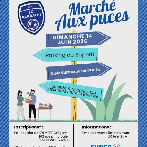 Marché aux Puces du FC Sarralbe
