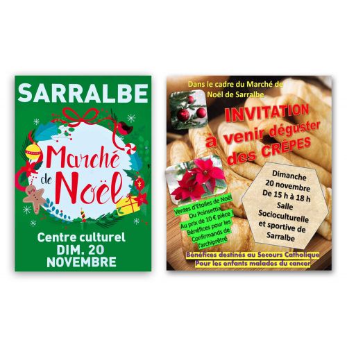 Marché de Noël et Après-midi crêpes action solidaire