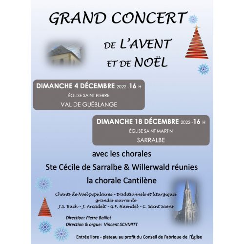 Grands concerts de l’Avent