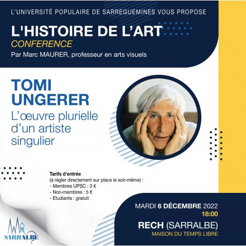 Conférence HISTOIRE DE L’ART