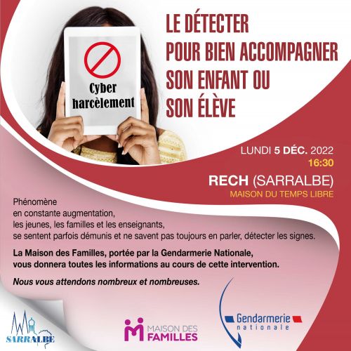 Café des parents autour du Cyber-harcèlement