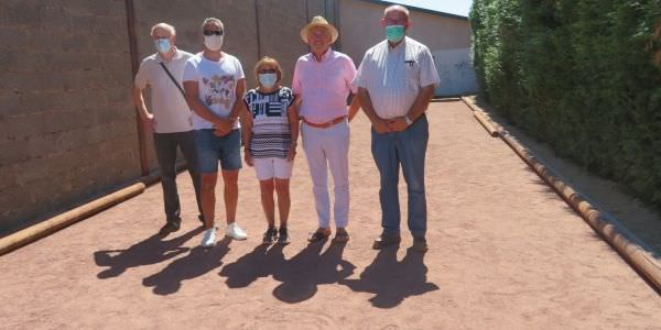 Création d’un terrain de pétanque au boulodrome