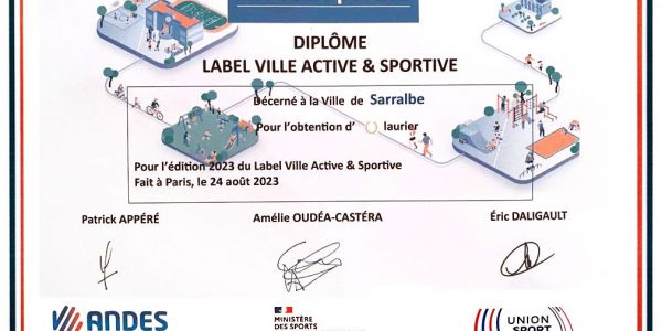 Ville active et sportive 2023