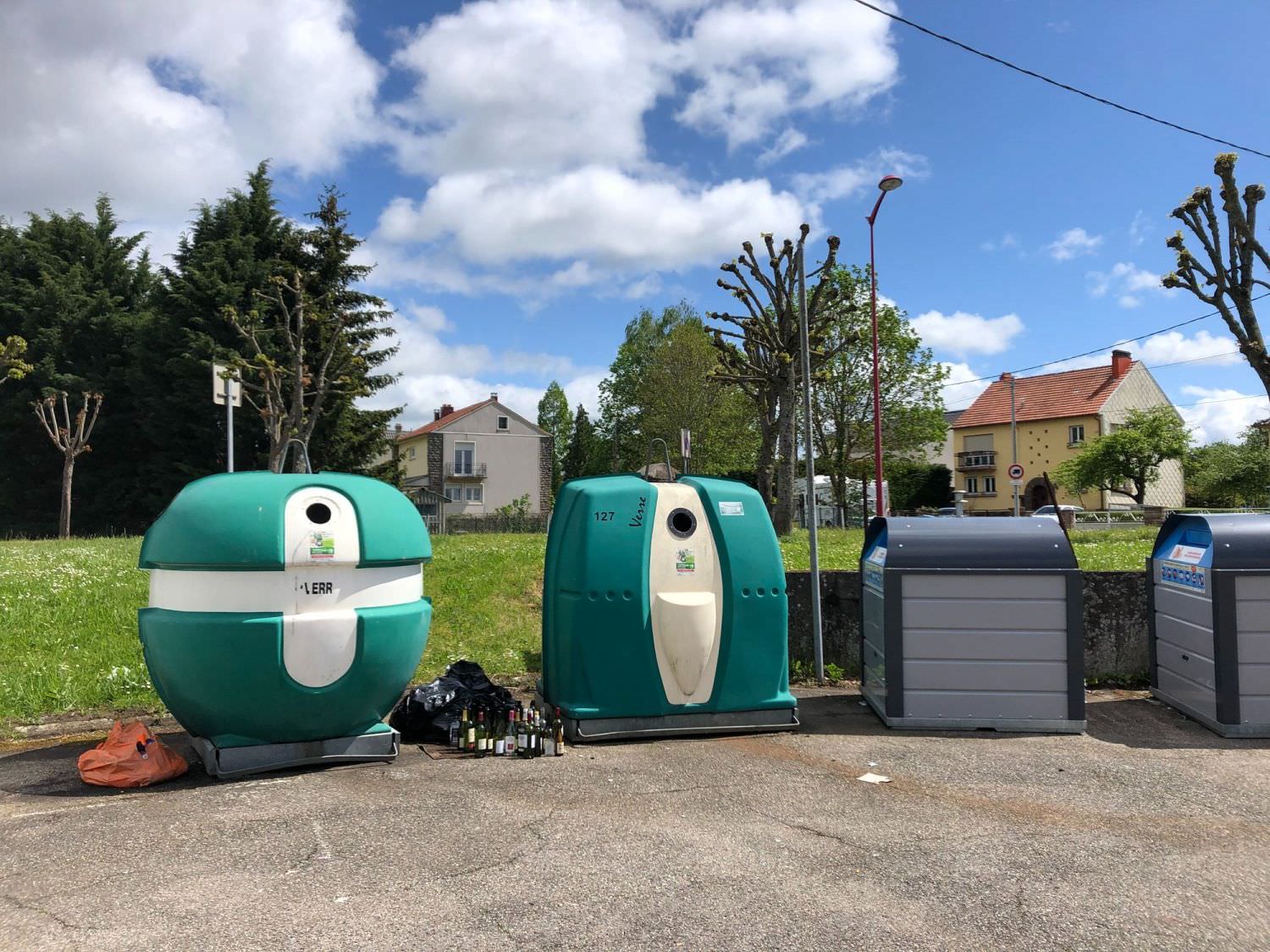 Bornes à verre - Pôle déchets du Pays de Sarrebourg